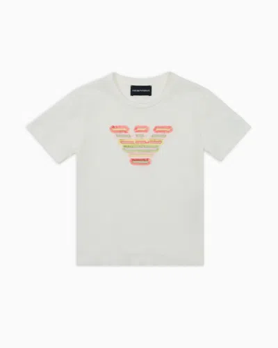 Emporio Armani Kids' T-shirts In White