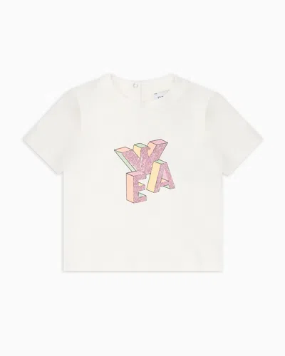 Emporio Armani Kids' T-shirts In White