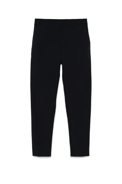 Emporio Armani Tailored Black Trousers With Classic Waistband