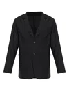 Emporio Armani Tailored Blazer In Black