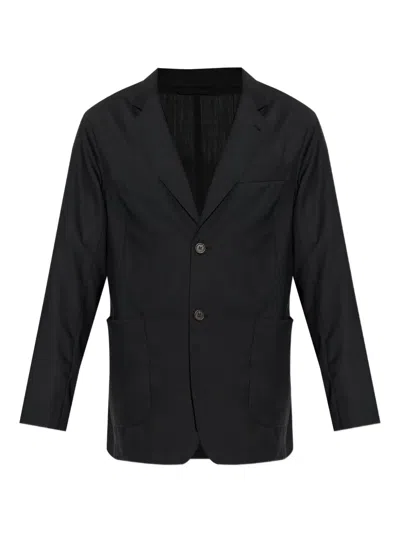 Emporio Armani Tailored Blazer In Black