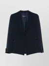 Emporio Armani Tailored Blazer With Buttoned Cuffs And Vents