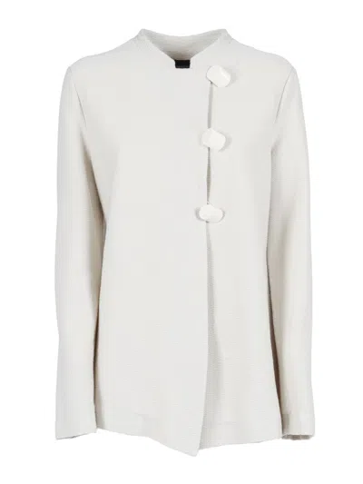 EMPORIO ARMANI TAILORED BLAZER WITH NOTCHED LAPEL