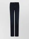 Emporio Armani Tailored Denim Trousers Five Pockets In Black