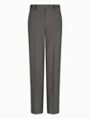 Emporio Armani Tailored Trousers In Gray