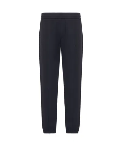 Emporio Armani Oversized Trousers Clothing In Blue