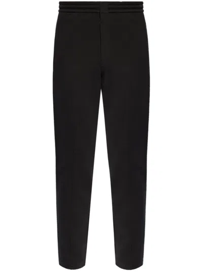 EMPORIO ARMANI TAPERED-LEG TROUSERS