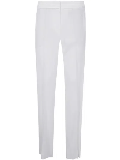 Emporio Armani Tapered Trousers In White