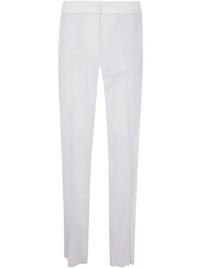 Emporio Armani Tapered Trousers In White