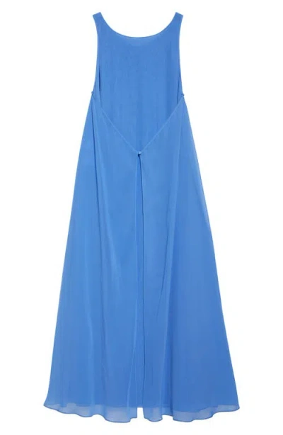 EMPORIO ARMANI EMPORIO ARMANI TECHNO GEORGETTE MAXI DRESS