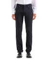 Emporio Armani Men's Five-pocket Stretch Wool Pants In Solid Blue