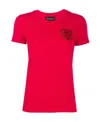 Emporio Armani Teddy Bear Decal T-shirt In Red