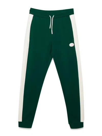 Emporio Armani Teen Mini Sweatpants For Ultimate Comfort In Green
