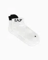 Emporio Armani Tennis Pro Ankle Socks In White
