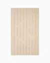 Emporio Armani Terrycloth Beach Towel With Oversized Eagle In Beige