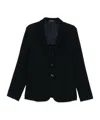 Emporio Armani Wool Single-breasted Blazer Jacket
