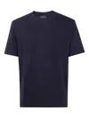 Emporio Armani Basic Crew Neck T-shirt In Blue
