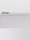 Emporio Armani Textured Finish Zipped Card Holder