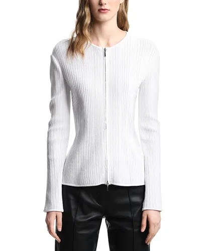 EMPORIO ARMANI TEXTURED OTTOMAN JACKET