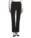 Emporio Armani Textured Pants In Black
