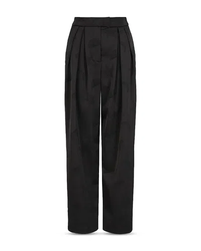 Emporio Armani Moon Capsule Casual Pants In Black