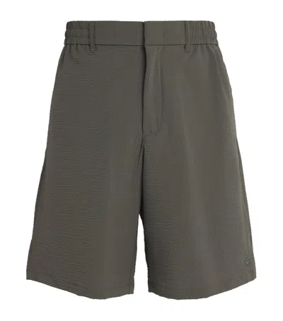 EMPORIO ARMANI TEXTURED SHORTS