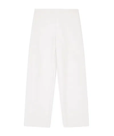 EMPORIO ARMANI TEXTURED STRAIGHT TROUSERS