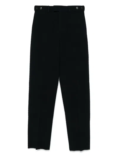 EMPORIO ARMANI TEXTURED TROUSERS