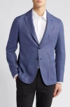 EMPORIO ARMANI TEXTURED WOOL SPORT COAT