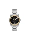 Emporio Armani Three-hand 41mm In Metallic