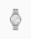 Emporio Armani Three-hand Date Stainless Steel Watch