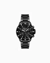 Emporio Armani Three-hand Date Stainless Steel Watch In Multicoloured
