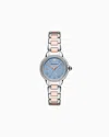 Emporio Armani Three-hand Two-tone Stainless Steel Watch