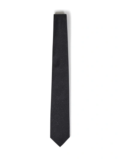 Emporio Armani Tie In Black