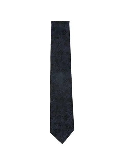 EMPORIO ARMANI TIE,EM001344.TE19716 FB172 BLUE NAVY