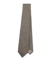 Emporio Armani Men's Tie In Brown