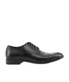 Emporio Armani Tie Business Casual Shoes In Black