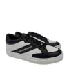 Emporio Armani Tie Casual Sports Shoes In Black