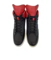 Emporio Armani Tie Casual Sports Shoes In Black