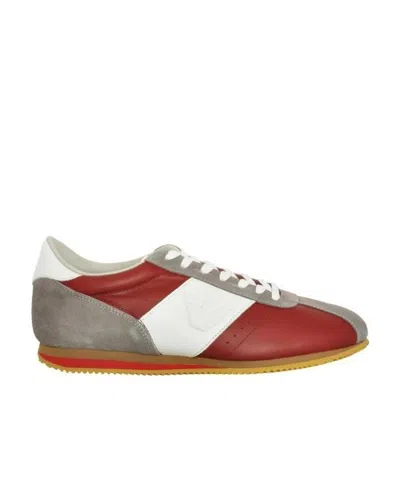 Emporio Armani Tie Casual Sports Shoes In Multicolor