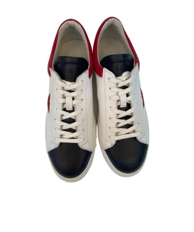 Emporio Armani Tie Casual Sports Shoes In Nude