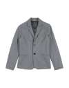 Emporio Armani Toddler Boy Blazer Grey Size 6 Polyester, Viscose, Elastane In Grey