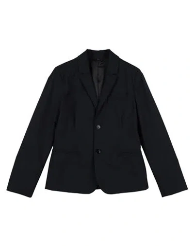 Emporio Armani Babies'  Toddler Boy Blazer Midnight Blue Size 4 Polyester, Viscose, Elastane
