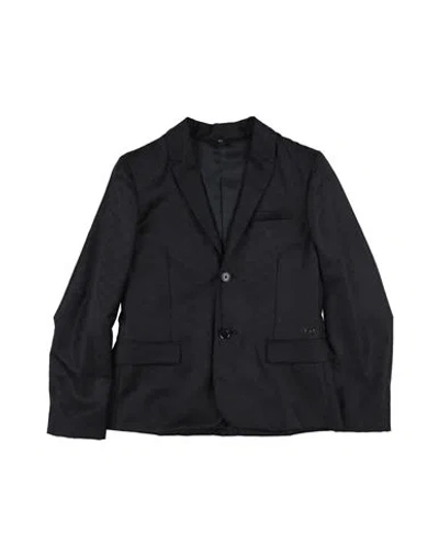 Emporio Armani Babies'  Toddler Boy Blazer Midnight Blue Size 6 Wool, Viscose