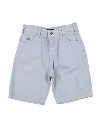 Emporio Armani Babies'  Toddler Boy Denim Shorts Light Blue Size 7 Cotton