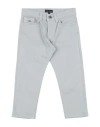 Emporio Armani Toddler Boy Jeans Light Grey Size 5 Cotton, Elastane In Grey