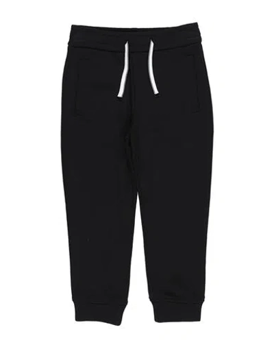 Emporio Armani Babies'  Toddler Boy Pants Black Size 7 Modal, Cotton