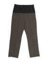 Emporio Armani Toddler Boy Pants Military Green Size 6 Cotton, Polyester, Elastane In Green