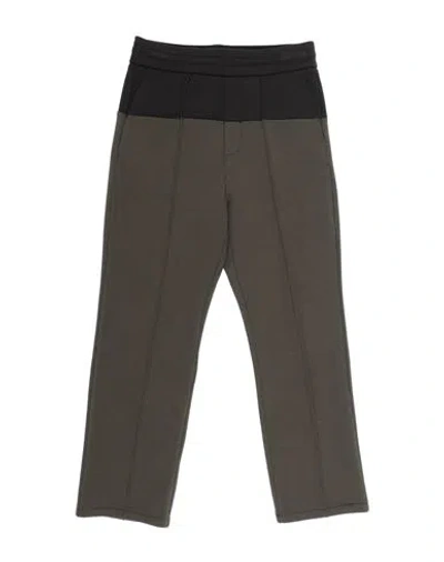 Emporio Armani Babies'  Toddler Boy Pants Military Green Size 6 Cotton, Polyester, Elastane