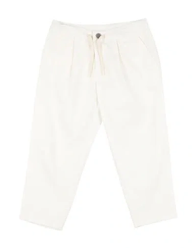 Emporio Armani Babies'  Toddler Boy Pants White Size 6 Cotton